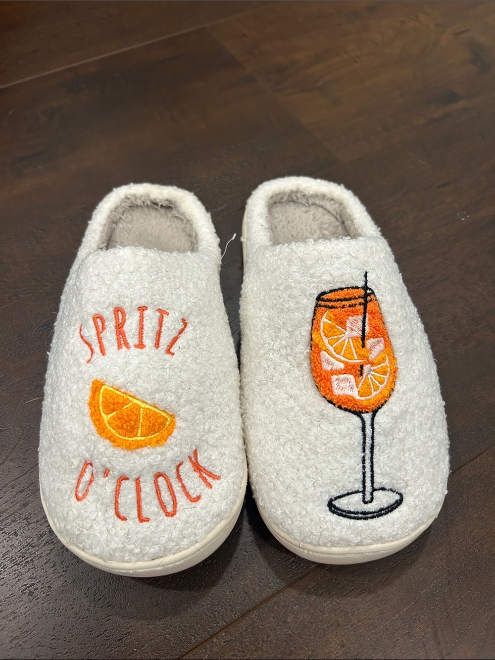 Aperol Spritz Slippers